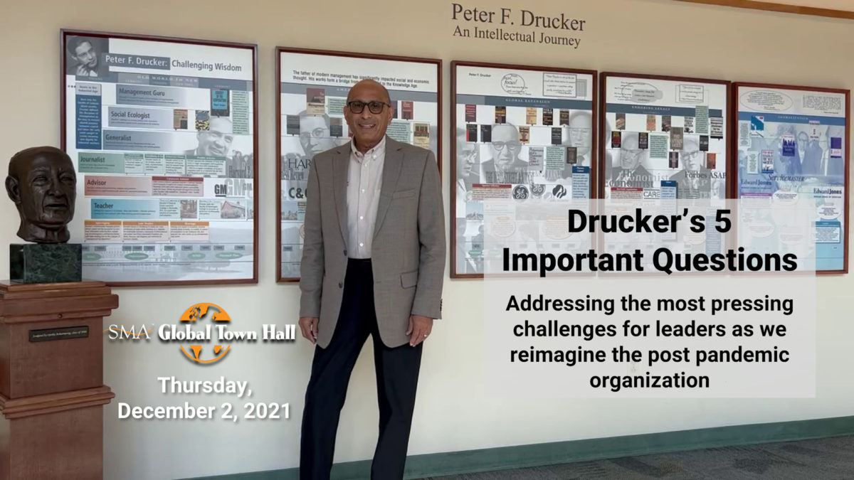 Ajay at the Drucker School
