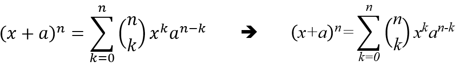 Binomial Theorem