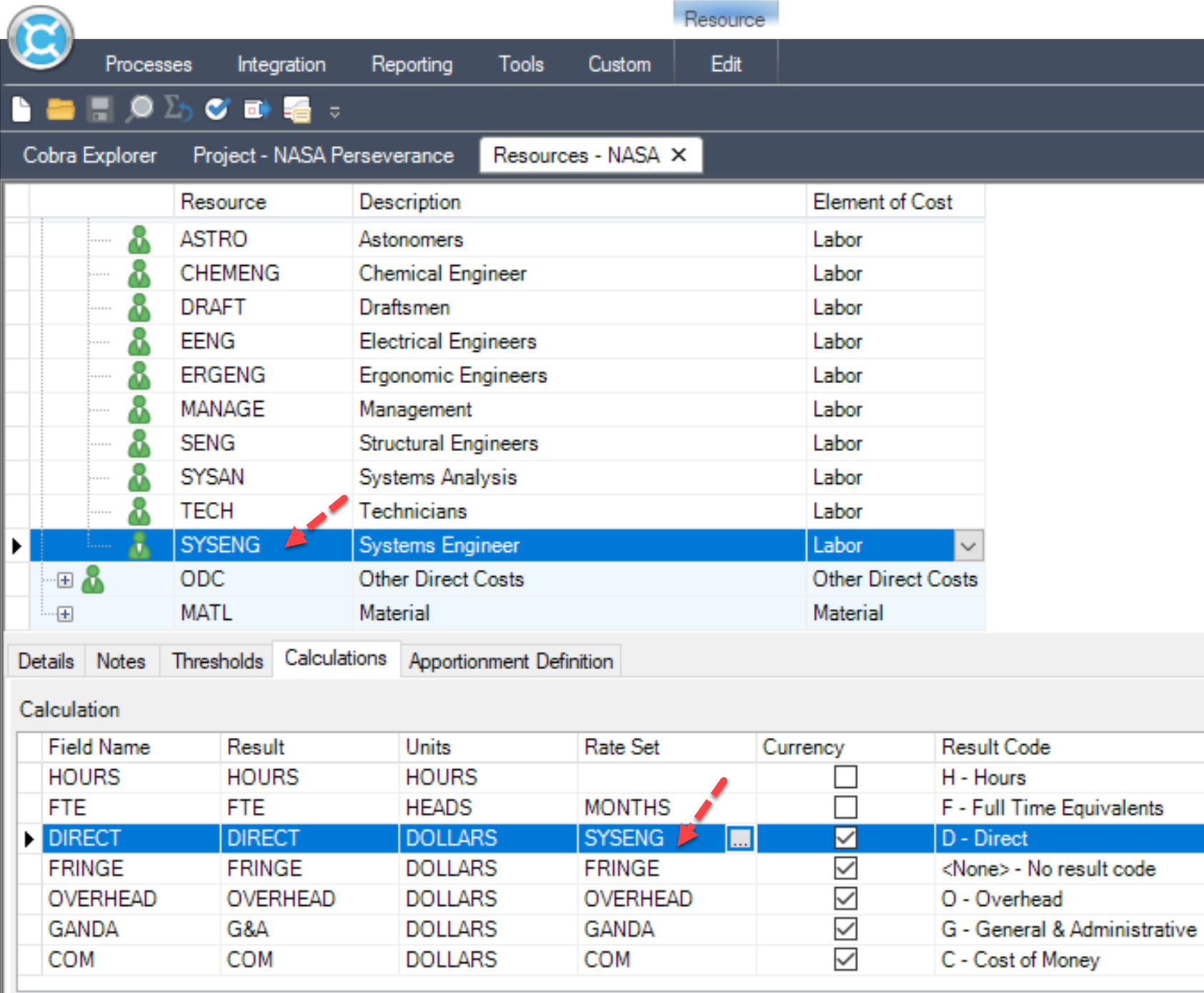 Deltek Cobra Replace Resource