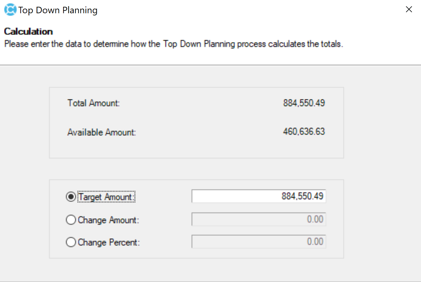 Deltek Cobra Top Down Planning