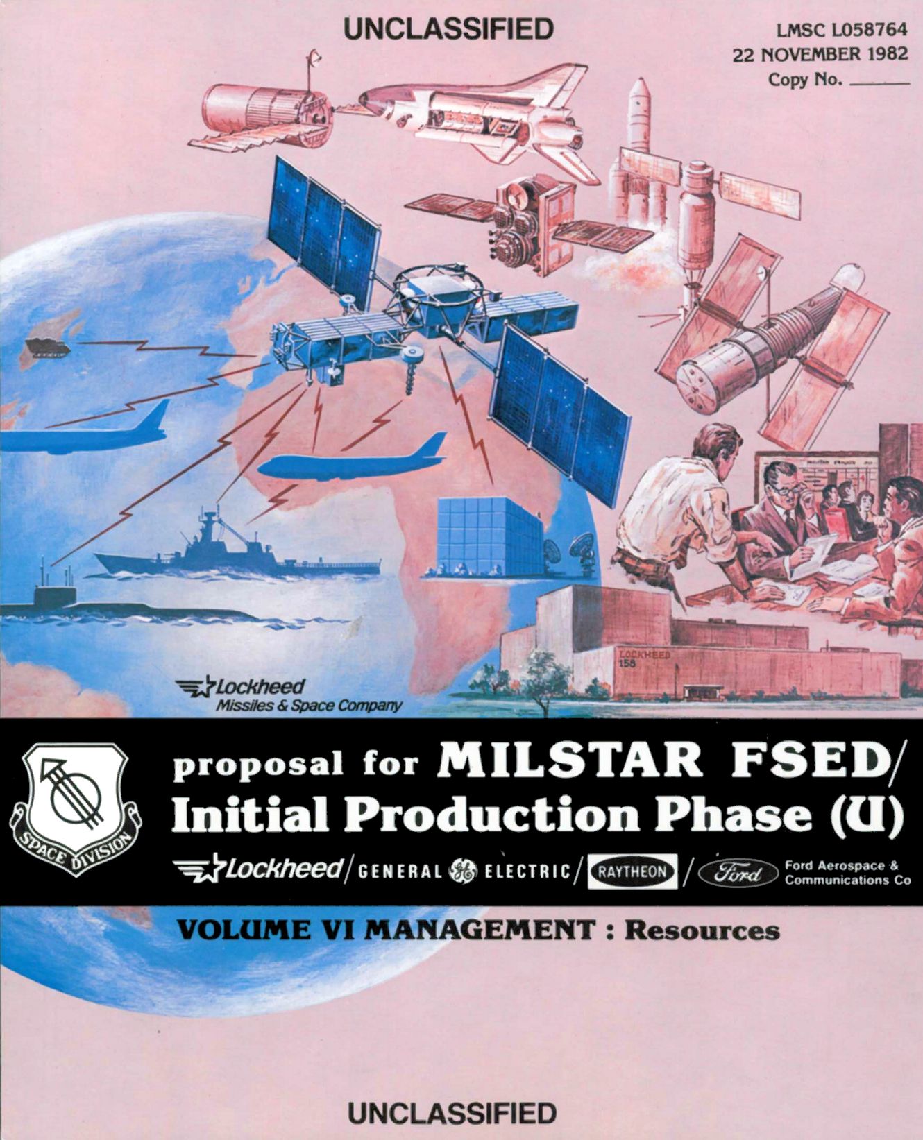 Lockheed MILSTAR FSED 1982