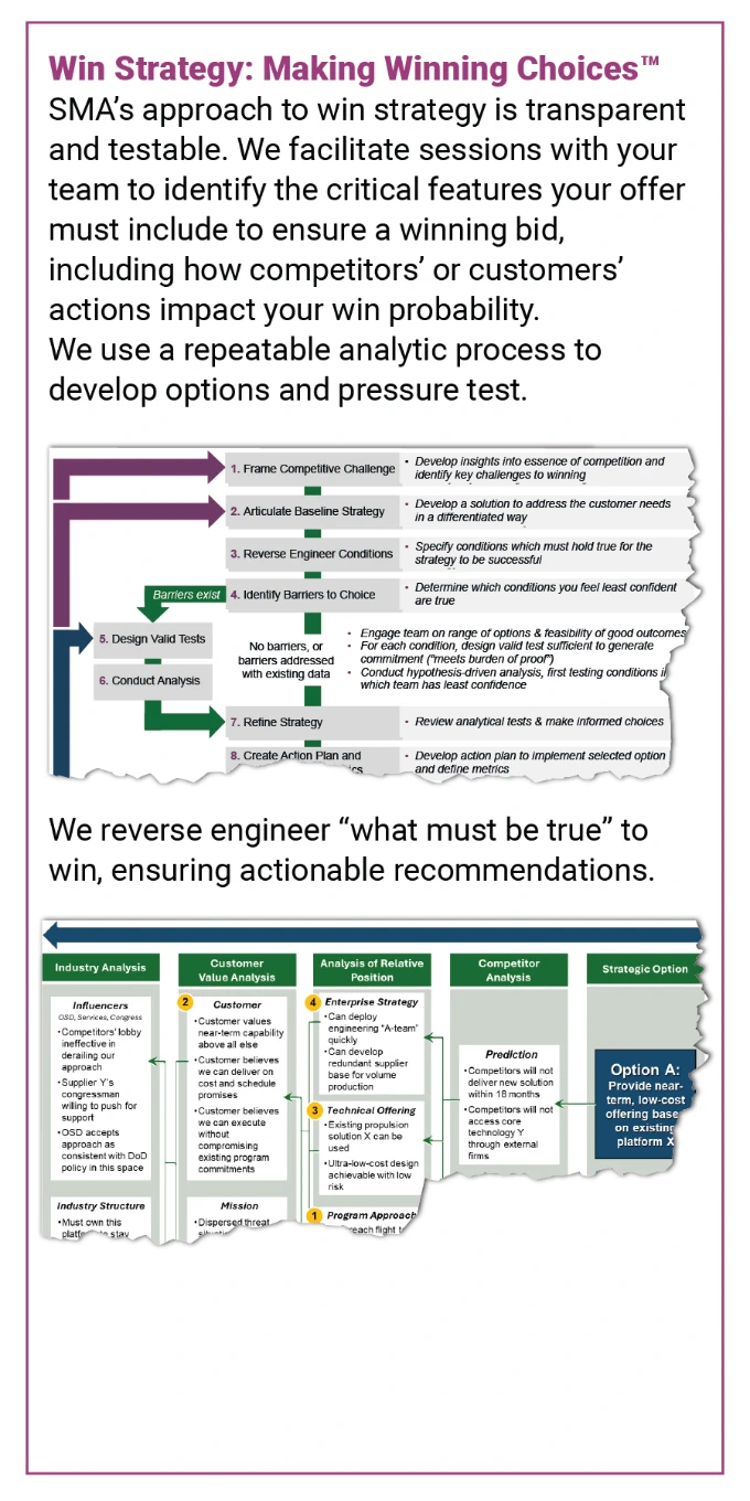 The Program Lifecycle Company® Win Strategy: Making Winning Choices™