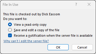 File open
