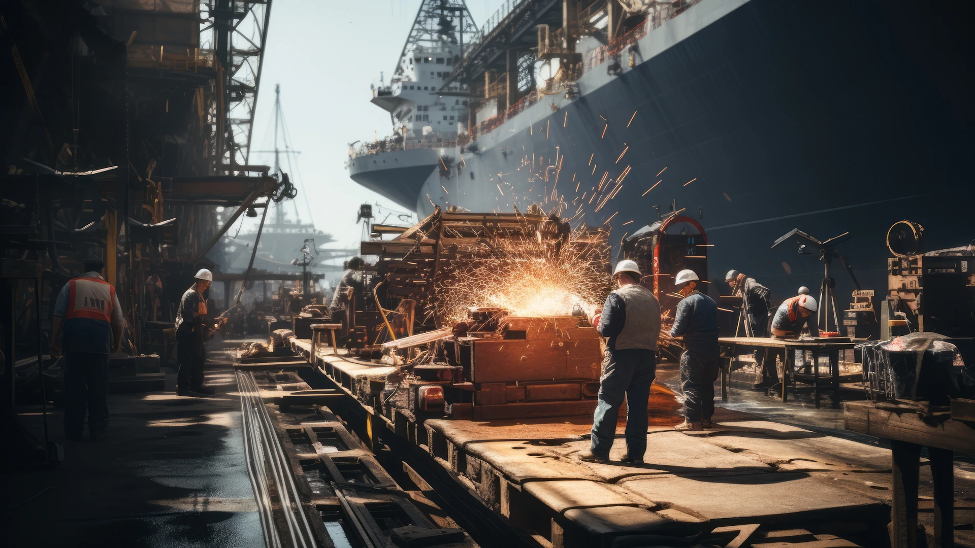 Shipbuilding Contract Risk Sharing