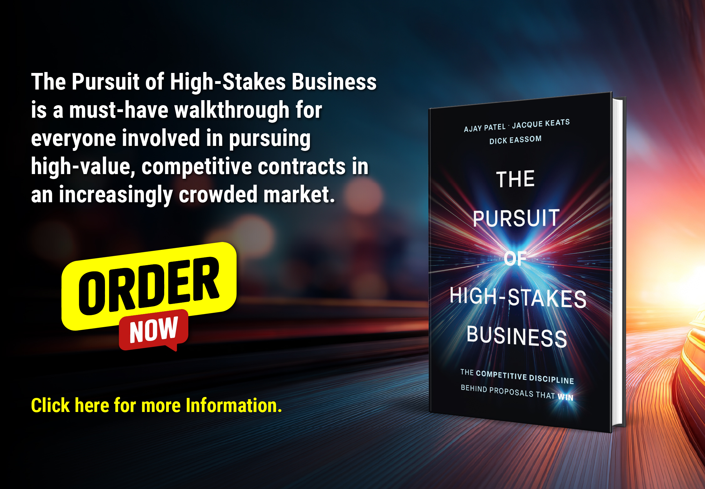 The Pursuit of High-Stakes Business - Order Now!